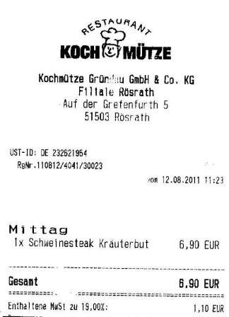pusc Hffner Kochmtze Restaurant